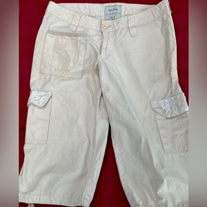 Beige Cargo Pants